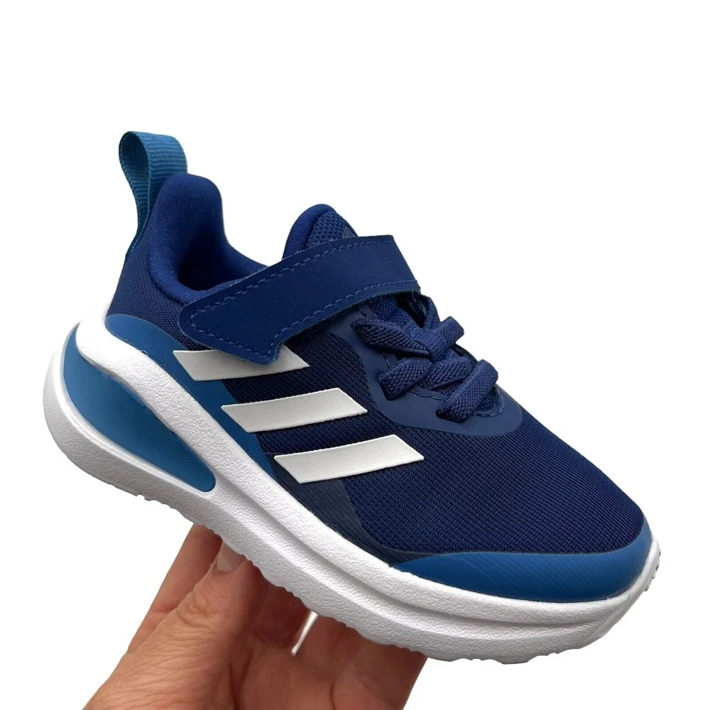 Adidas Toddler Boys Slip on Athletic Shoes‎ Size 6 Blue Lightweight Comfortable